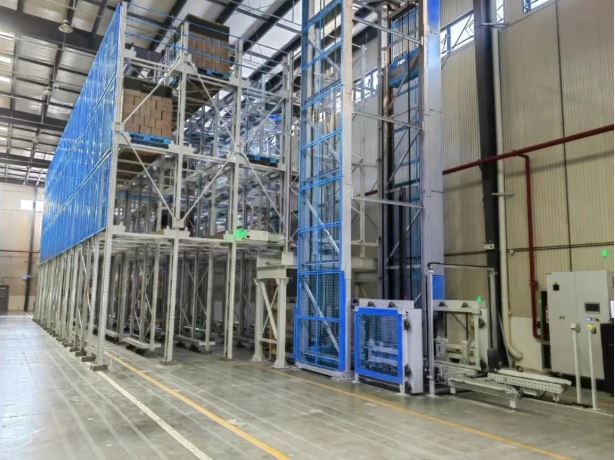 Screenshot 1 of the automated pilot warehouse