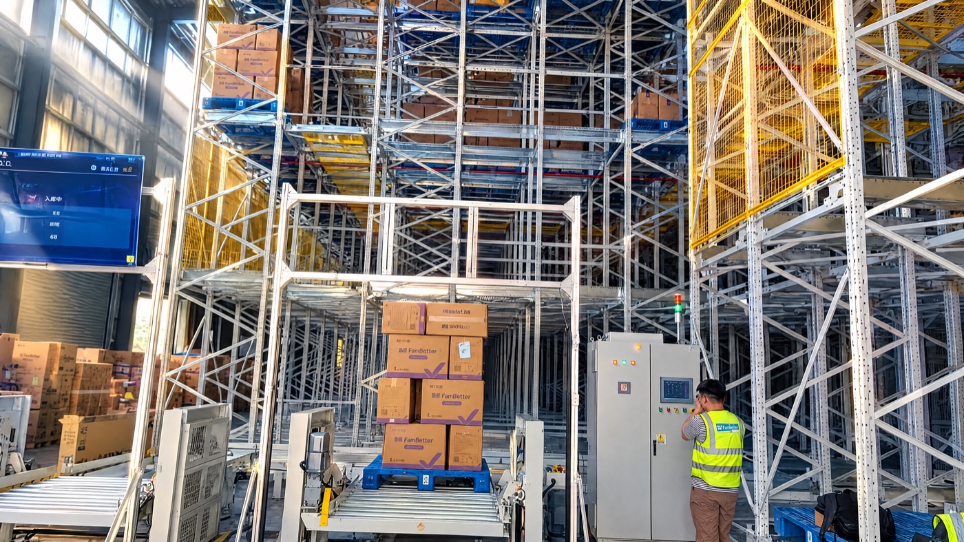 A new pallet shuttle deployment with Wuhu Youpai
