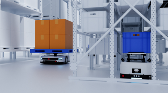 ATOMIX high-density flexible warehouse automation system
