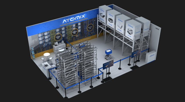 ATOMIX robots at LogiMAT 2025 in Germany
