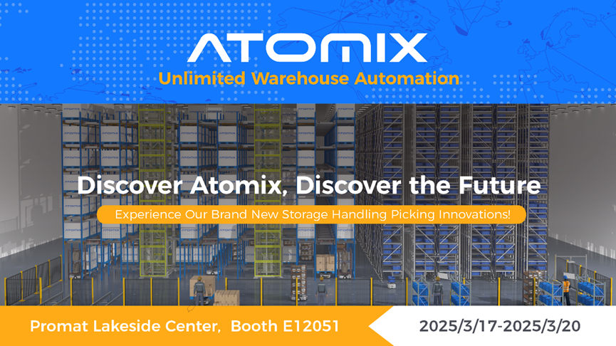 ATOMIX booth at ProMat 2025